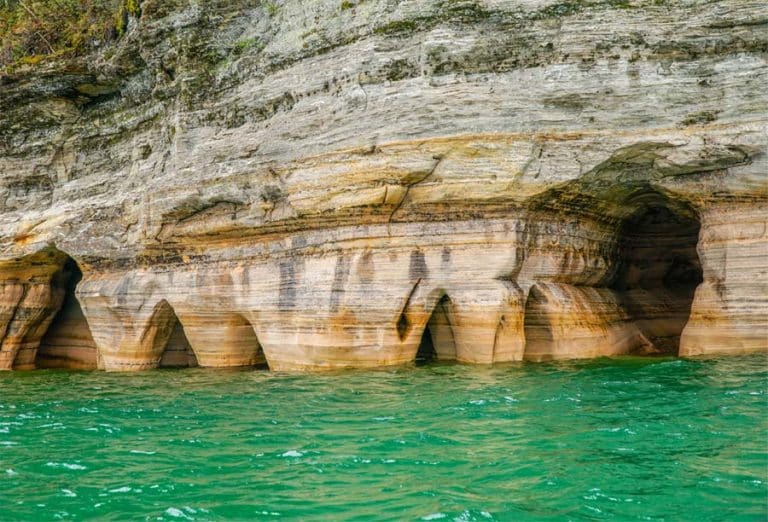 Pictured Rocks Munising Morning Kayak Tour | Paddling Michigan